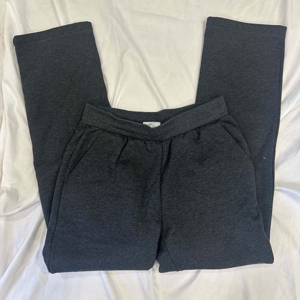 Baleaf Gray Sweatpants Comfortable Sherpa lined sweats